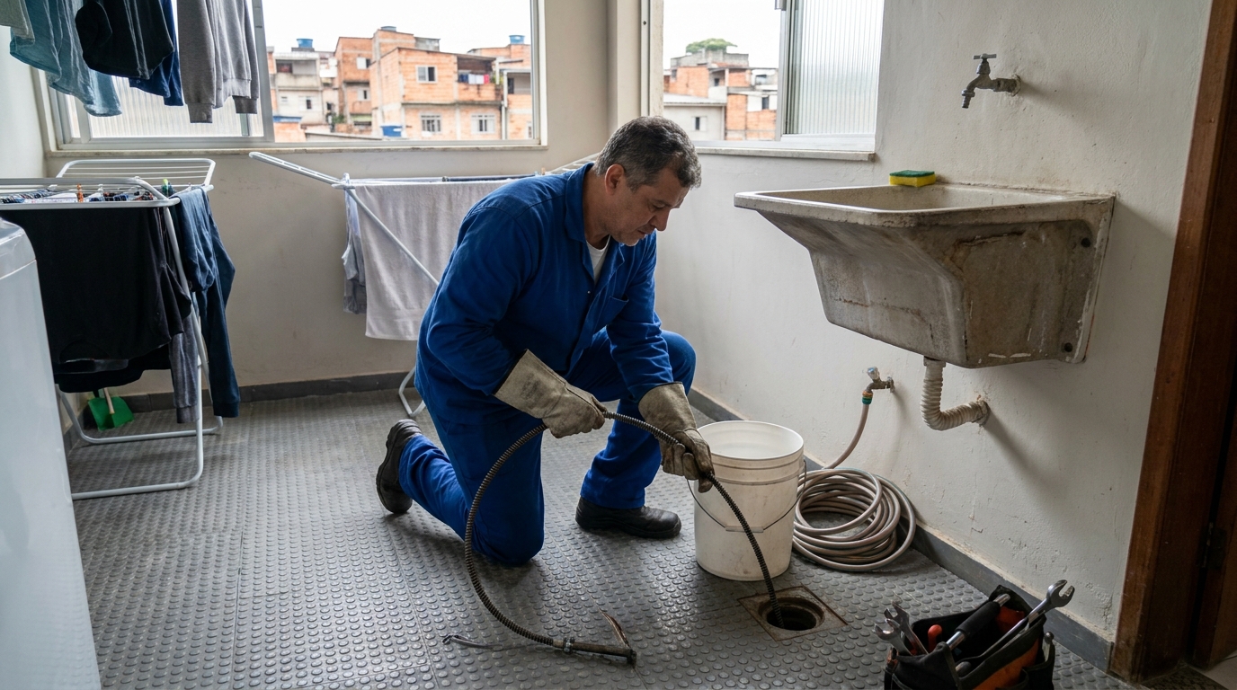 Desentupimento de Ralos Externos em Vitória‑ES