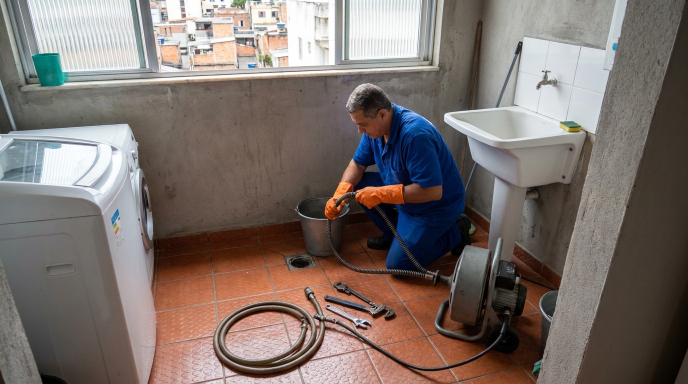 Limpeza Profunda de Ralos em Vitória‑ES